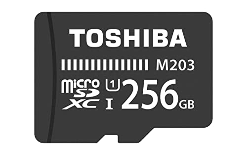 Toshiba 256 GB - MicroSDXC - Class 10 - UHS - 100 MB/s - Class 1, W125724282 (- UHS - 100 MB/s - Class 1 (U1) - UHS-I Class 10 0.4g THN-M203K2560EA, 256 GB, MicroSDXC, Class 10, UHS,) von Toshiba