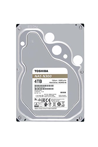 Toshiba N300 Bulk Festplatte 4 TB intern 8,9 cm 3.5" SATA 6Gb/s 7200 rpm Puffer: 128 MB von TOSHIBA