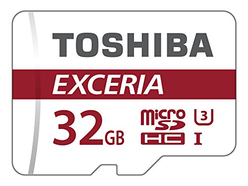 Toshiba EXCERIA M302-EA Micro SDHC 32GB UHS-I Klasse 10 Speicherkarte (bis zu 90MB/s lesen) von Toshiba