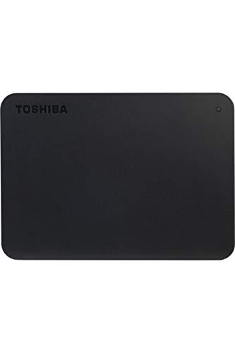 Toshiba 1TB Canvio Basics Portable External Hard Drive,USB 3.0 Gen 1, Black (HDTB410EK3AA), Mechanische Festplatte von Toshiba