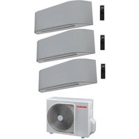 Klimagerät Toshiba Trial Split Inverter Inverter haori Serie 10000+10000+16000 (9000+9000+15000) mit RAS3M26S3AV-E Wi-Fi Integrated von Toshiba
