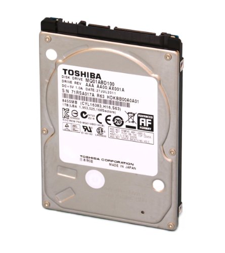 Toshiba MQ01ABD050 interne Festplatte 500GB (6,3 cm (2,5 Zoll), 5400rpm, 8MB Cache, SATA) von Toshiba
