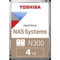 Toshiba N300 4TB Interne Festplatten 4 TB von Toshiba