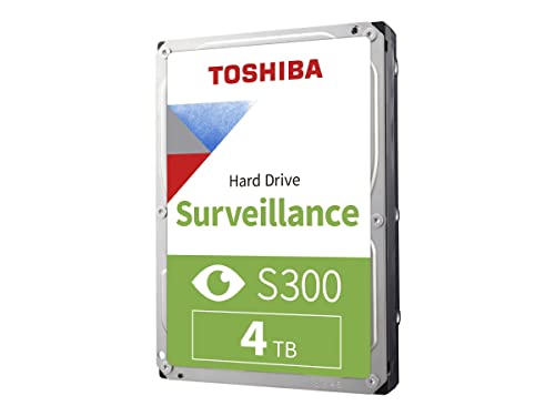 TOSHIBA S300 Surveillance 4000 GB, 3.5 Serial Ata III von Toshiba