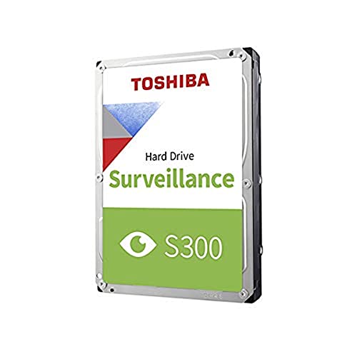 Toshiba 6TB S300 Surveillance HDD - 3.5' SATA Internal Hard Drive Supports up to 64 HD cameras at a 180TB/Year workload (HDWT720UZSVA) von Toshiba