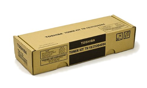 Toshiba TK-15 Laser Toner 3800pages Black - Toner Cartridges (Laser Toner, 3800 Seiten, Schwarz, 1 Stück (s)) von Toshiba