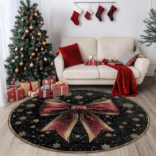 Tospass Weihnachts Teppich Rund 80cm Kurzflor Plüsch Weihnachtsmotive Teppiche Bunt WeihnachtsmusterFlauschig Waschbar rutschfest Teppich für Schlafzimmer Deko Kinderzimmer Balkon Carpet Tospass Weihnachts Teppich Rund 80cm Kurzflor Plüsch Weihnachtsmotive Teppiche Bunt WeihnachtsmusterFlauschig Waschbar rutschfest Teppich für Schlafzimmer Deko Kinderzimmer Balkon Carpet von Tospass