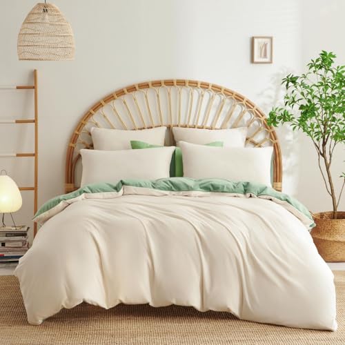 Tospass Winter Bettwäsche 200x220cm 3 Teilig Plüsch Flanell Fleece Creme Weiß Frucht Grün Warm Winterbettwäsche Flauschig Samt Cashmere Touch Wende Bettbezug mit Reißverschluss 2 Kissenbezug 80x80cm Tospass Winter Bettwäsche 200x220cm 3 Teilig Plüsch Flanell Fleece Creme Weiß Frucht Grün Warm Winterbettwäsche Flauschig Samt Cashmere Touch Wende Bettbezug mit Reißverschluss 2 Kissenbezug 80x80cm von Tospass