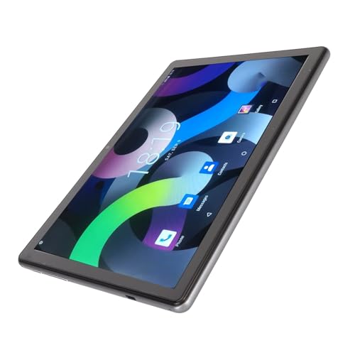 10,1 Zoll Tablet Android, für Android 13.0 Smart Tablet mit Kabellosem Headset, 4G LTE Computer Tablet PC, Dual SIM Dual Standby, 12+24MP Dual Kamera, 12GB RAM 256GB ROM (Gray) von Tosuny