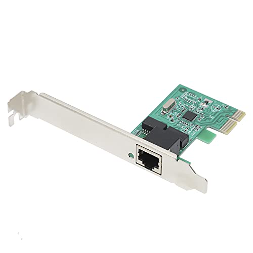 Tosuny Gigabit-Ethernet-Karte, PCI Express Voll Kompatibles Netzwerklaufwerk für 10/8 // 7, 10/100/1000 Mbit/S-Netzwerkadapter, Universelle Kompatibilität von Tosuny