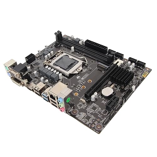 H310 LGA 1151 Motherboard, Micro ATX Gaming Motherboard PC Motherboard für Desktop, Dual Channel DDR4 Speichersteckplatz, Unterstützung 8 9 Generation für CPU LGA1151 H310 LGA 1151 Motherboard, Micro ATX Gaming Motherboard PC Motherboard für Desktop, Dual Channel DDR4 Speichersteckplatz, Unterstützung 8 9 Generation für CPU LGA1151 von Tosuny