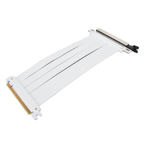 PCIE 4.0 X16 Extender Riser-Kabel, 180° Flexibles PCIE 4.0-Grafikkarten-Erweiterungskarten-Adapterkabel für RTX 4090 4080 4070 4060 RX7900 XT7800 XT7700 XT7600 7500, 128 Gbit/s von Tosuny