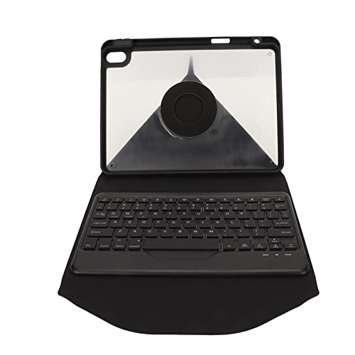 Tastaturhülle mit Kabelloser Tastatur für A2588 A2589 A2591 A2072 A2316 A2324 A2325, Tablet 10,9 Zoll Abnehmbare Hülle mit Tastatur, RGB-Hülle mit Tastatur und Stifthalter von Tosuny