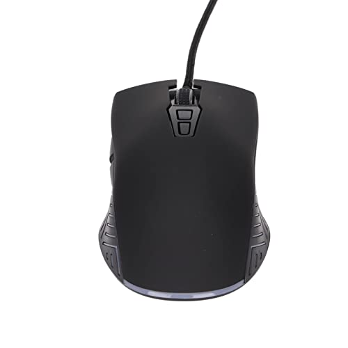 Tosuny Kabelgebundene USB-Mäuse, Gaming-Büro-Maus 6400 DPI-Einstellung Kabelgebundene Maus mit RGB-Atemlampe für Desktop- und Notebook-Computer, Plug-and-Play von Tosuny