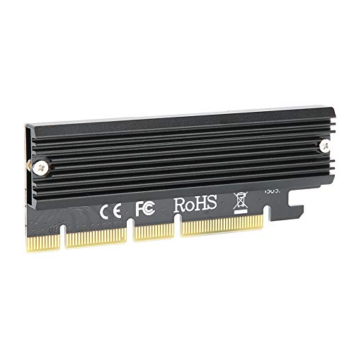 Tosuny PCI-E 3.0 Adapterkarte, SSD Adapterkarte PCIE zu M-Taste NGFF PCIE 4X 8X 16X Ausgang für Windows 8/10/für Linux-System. von Tosuny