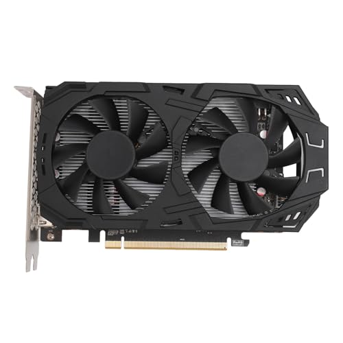 Tosuny RX560XT Grafikkarte, 8 GB GDDR5 256 Bit 1206/6000 MHz PCIE 3.0 Gaming Grafikkarte, GPU Grafikkarte mit Zwei Lüftern, Unterstützt DirectX 12, HDMI Ausgang, für Büro und Gaming Tosuny RX560XT Grafikkarte, 8 GB GDDR5 256 Bit 1206/6000 MHz PCIE 3.0 Gaming Grafikkarte, GPU Grafikkarte mit Zwei Lüftern, Unterstützt DirectX 12, HDMI Ausgang, für Büro und Gaming von Tosuny