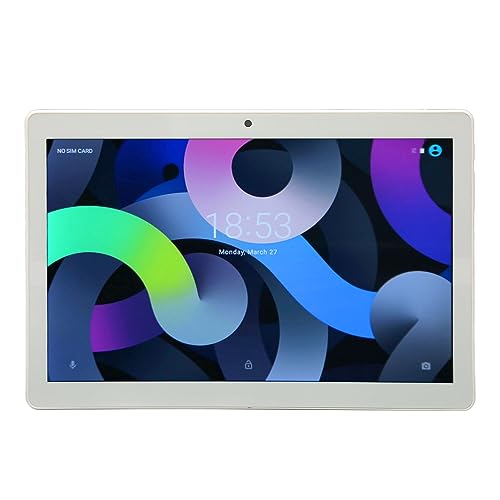 Tosuny Tablet-Android-Tablet-PC, 10,1-Zoll-Touchscreen, mit Bluetooth-Headset, 12 GB ROM, 8+20 MP Dual-Kamera, 5GWiFi 1920 X 1200 HD-Display, 8800 MAh Leistungsstarke Leistung von Tosuny
