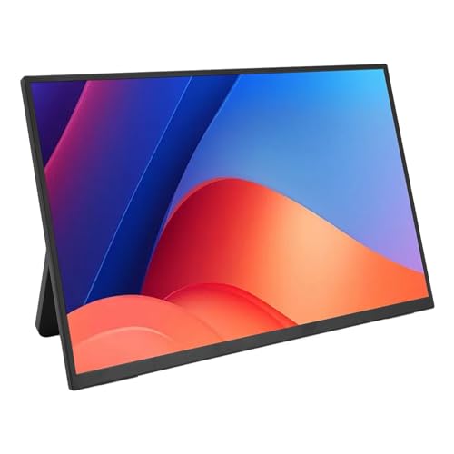 Tosuny Tragbarer Moni Tor, 13,3 Zoll 2K USB C HD MI Gaming Moni Tor, Ultraschlankes IPS Display mit Ständer, Plug and Play, Externer Moni Tor für Laptop, Mobiltelefon, /5, Switch von Tosuny