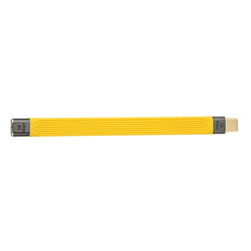 Tosuny USB C auf USB C Kabel 13,5 cm, 100 W/5 A USB C Schnellladekabel, 10 GBP USB C Effizientes Datenkabel, USB C Bildschirmprojektionskabel für Reisebüro von Tosuny