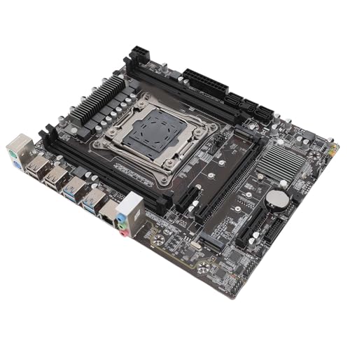 Tosuny X99 Computer Motherboard, Dual Channel DDR4 Gaming Motherboard, LGA 2011 3 CPU Steckplatz, NVME, SATA3.0, USB2.0/3.0, M.2 Steckplatz, Integrierte Chip Soundkarte, 8 Phasen Netzteil Tosuny X99 Computer Motherboard, Dual Channel DDR4 Gaming Motherboard, LGA 2011 3 CPU Steckplatz, NVME, SATA3.0, USB2.0/3.0, M.2 Steckplatz, Integrierte Chip Soundkarte, 8 Phasen Netzteil von Tosuny