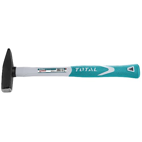 TOTAL - Mechanikerhammer | 1500 g | Ideal für Mechanikerarbeiten | Schlagen von Metallteilen oder Blechen | Kopf aus Kohlenstoffstahl | Bimaterialgriff TOTAL - Mechanikerhammer | 1500 g | Ideal für Mechanikerarbeiten | Schlagen von Metallteilen oder Blechen | Kopf aus Kohlenstoffstahl | Bimaterialgriff von TOTAL