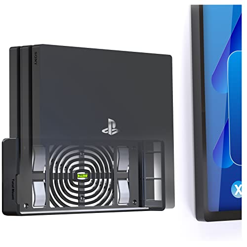 TotalMount 2524 Wandhalterung für Sony PlayStation 4 Pro Konsole mit Hitze Management und Sicherheits-Klip Schwarz TotalMount 2524 Wandhalterung für Sony PlayStation 4 Pro Konsole mit Hitze Management und Sicherheits-Klip Schwarz von TotalMount