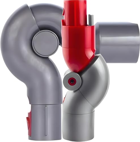 TotalReplace Winkel Adapter Set kompatibel mit Dyson V7 V8 V10 V11 V15-90 Grad Rotation Adapter Staubsauger Zubehör Eckstück von TotalReplace