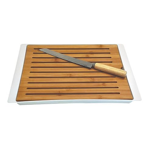 COOK CONCEPT Brotbrett, Holz, Mehrfarbig, One Size von Totally Addict