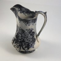 Flo Blue Krug - Antik Flow Transferware von TotallyRadicalRetro