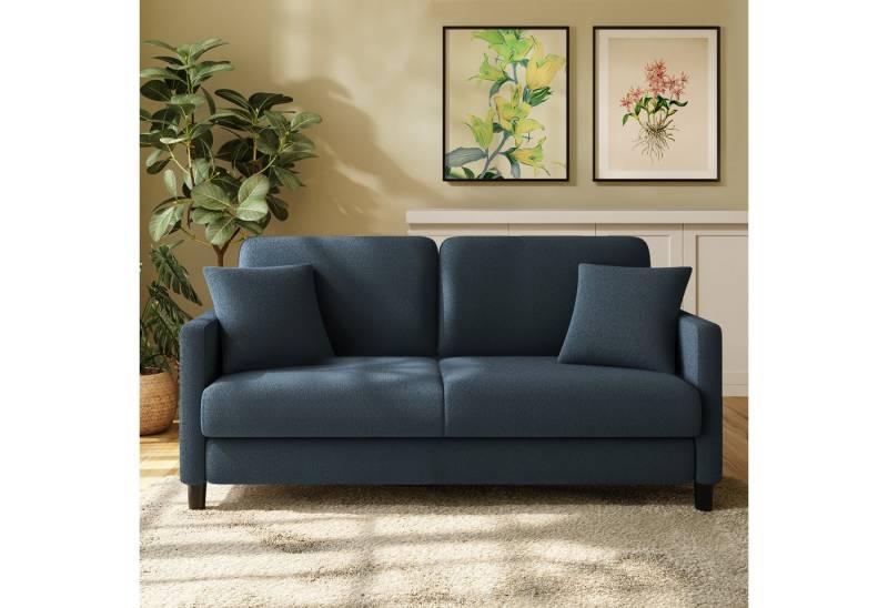 ToteBox 2-Sitzer 165CM Teddy Fleece Werkzeugfreier Aufbau Sofas für Wohnzimmer von ToteBox