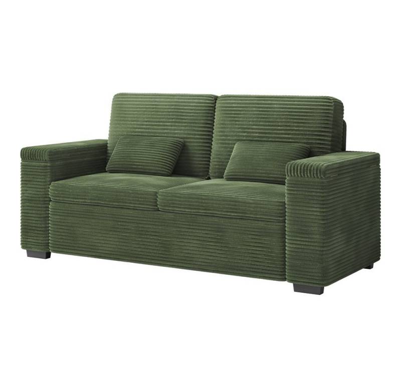 ToteBox 3-Sitzer Rough Stripe Corduroy Massivholzsofa - mit Stauraum von ToteBox