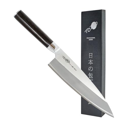 Totiko Japan Knives, professionelles Japanisches Küchenmesser - DEBA Sakai Messer mit 18,5 cm Klinge - 6 inch von Totiko