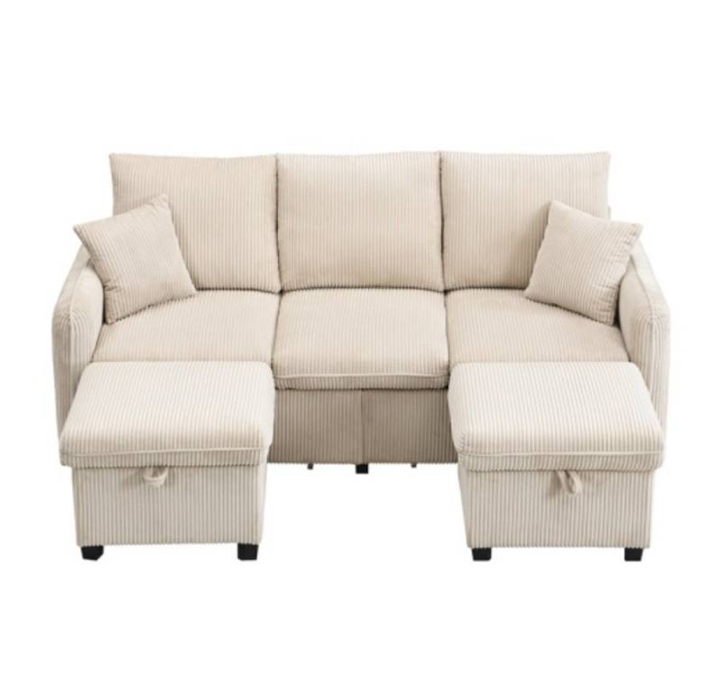 Totnz Ecksofa Multifunktionales Ecksofa, U-förmiges Dreisitzer-Polstersofa Totnz Ecksofa Multifunktionales Ecksofa, U-förmiges Dreisitzer-Polstersofa von Totnz