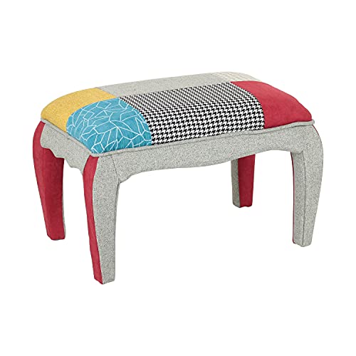 Totò Piccinni Pouf Carnaval aus Stoff mit Patchwork-Füllung (Pouf) von Totò Piccinni