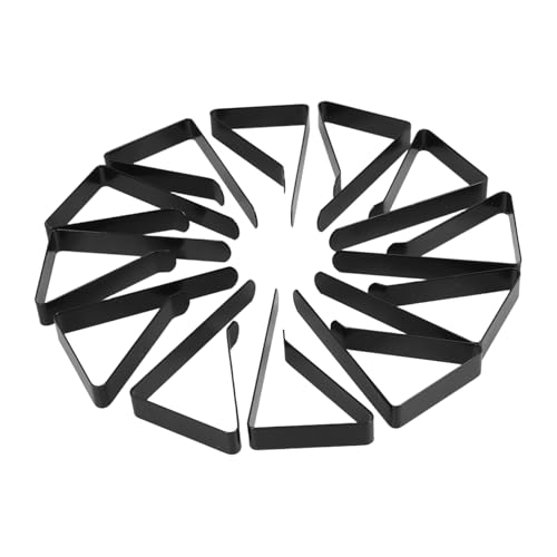 Totority 12stücke Edelstahl Tischdeckenklammern Windfeste Tischdeckenhalter Für Outdoor-picknicks Esszimmer Und Veranstaltungen Robust Und Zuverlässig Für Drinnen Und Draußen von Totority