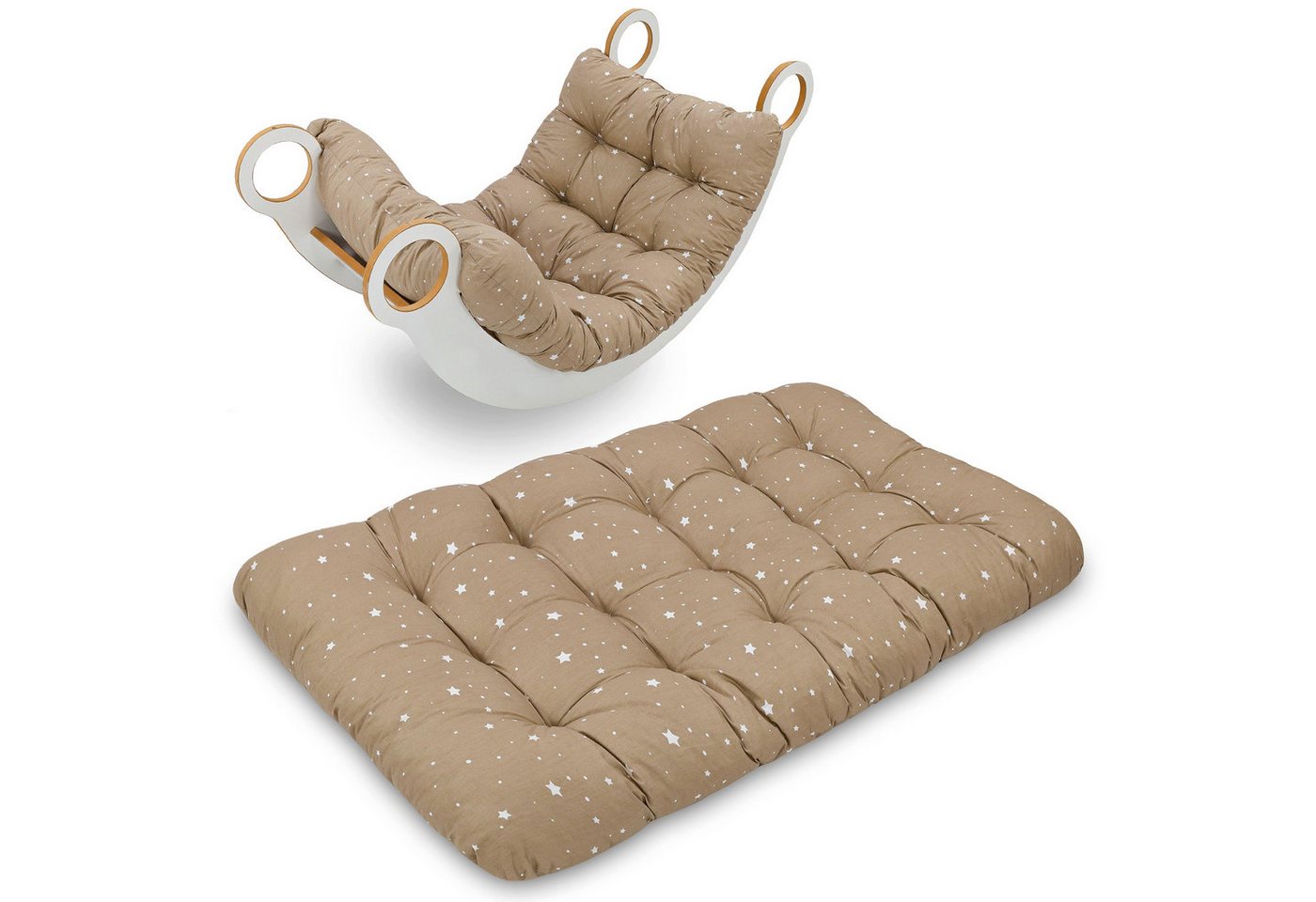 Babymatratze Bodenkissen Montessori Kletterbogen 60x120 cm Sterne, Totsy Baby Babymatratze Bodenkissen Montessori Kletterbogen 60x120 cm Sterne, Totsy Baby von Totsy Baby