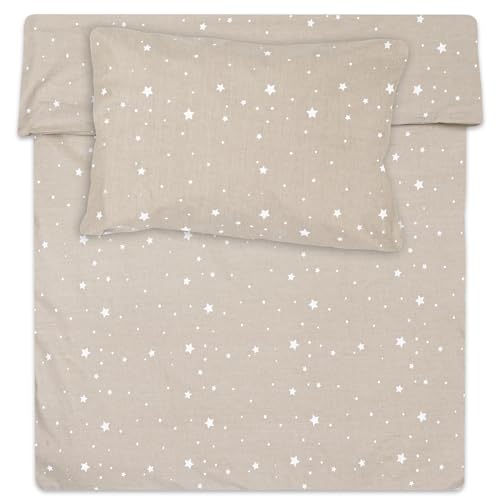 Kinderbettwäsche Baby Bettwäsche 100x135 cm aus Baumwolle - Kinder Set von Duvet Cover 100 x 135 und Kissenbezug 40x60 cm Junge und mädchen babybettwäsche bettbezug für Kleinkind Oeko-Tex Kinderbettwäsche Baby Bettwäsche 100x135 cm aus Baumwolle - Kinder Set von Duvet Cover 100 x 135 und Kissenbezug 40x60 cm Junge und mädchen babybettwäsche bettbezug für Kleinkind Oeko-Tex von Totsy Baby