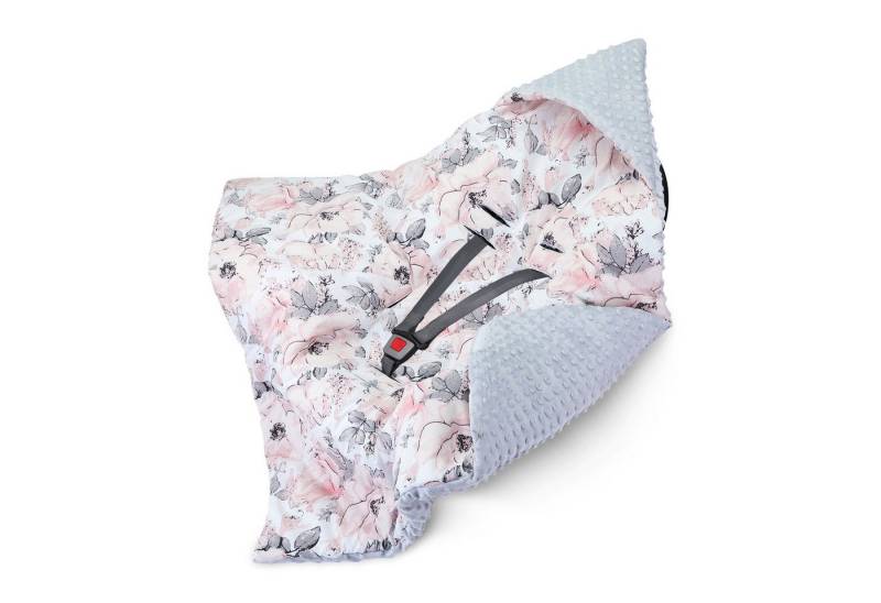 Einschlagdecke Einschlagdecke Babyschale 90x90 cm Rose, Totsy Baby von Totsy Baby
