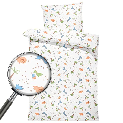 Kinderbettwäsche Baby Bettwäsche 90x120 cm aus Baumwolle - Kinder Set von Duvet Cover 90 x 120 und Kissenbezug 40x60 cm Junge und mädchen babybettwäsche bettbezug für Kleinkind Oeko-Tex Kinderbettwäsche Baby Bettwäsche 90x120 cm aus Baumwolle - Kinder Set von Duvet Cover 90 x 120 und Kissenbezug 40x60 cm Junge und mädchen babybettwäsche bettbezug für Kleinkind Oeko-Tex von Totsy Baby