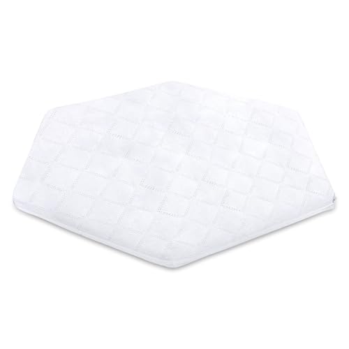 Laufgittereinlage 6 eckig 115 x 100 x 5 cm - Baby Laufgitter Laufstall Matratze Laufstalleinlage aus Schaumstoff für Kinder Babymatratze Laufstallmatratze Spielmatratze von Totsy Baby