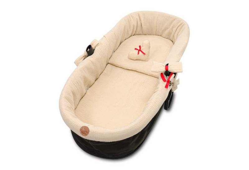 Totsy Baby Bettschutzgitter Stubenwagen Umrandung Musselin - Nestchen für Kinderwagen & Buggy von Totsy Baby