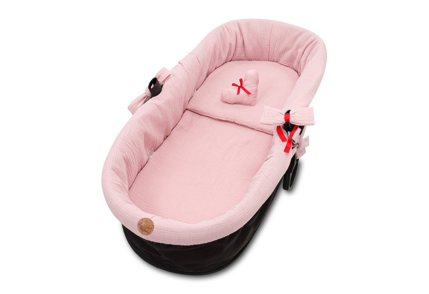 Totsy Baby Kuschelnest Umrandung für Kinderwagen - Bezug für Babywanne Nestchen von Totsy Baby
