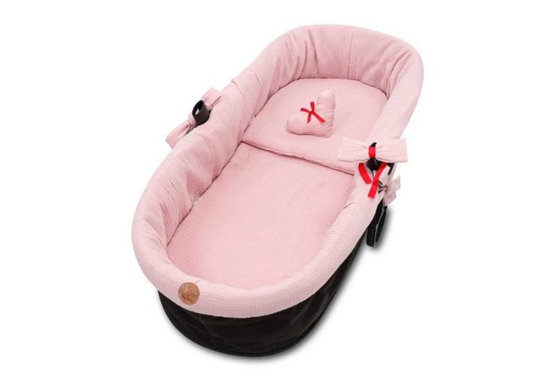 Totsy Baby Kuschelnest Umrandung für Kinderwagen - Bezug für Babywanne Nestchen von Totsy Baby