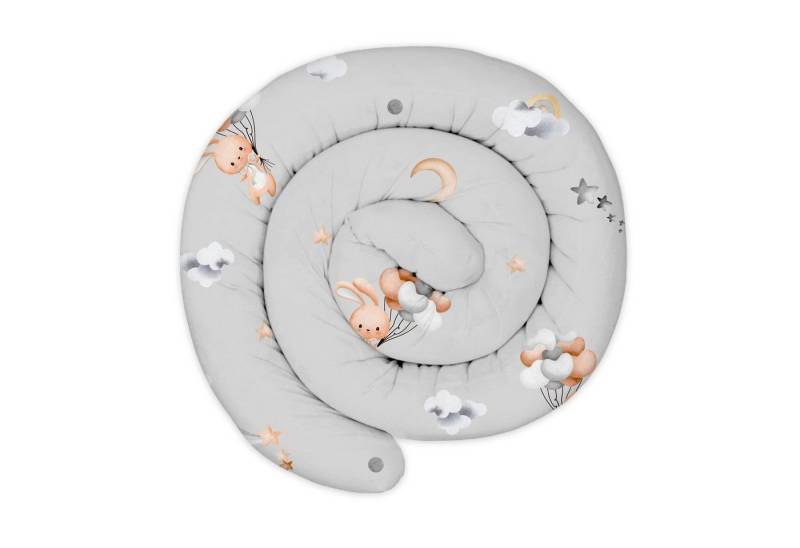 Totsy Baby Nestchenschlange XXL Bettschlange 300 cm Kaninchen von Totsy Baby