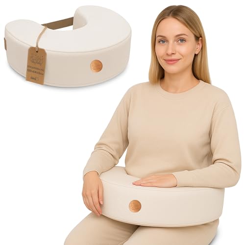 Stillkissen XXL Lagerungskissen für Baby Stillen Nursing Pillow - Schwangerschaftskissen Stillmond Breastfeeding Mond und Kinder Stillhörnchen mit Memory Foam Beige Stillkissen XXL Lagerungskissen für Baby Stillen Nursing Pillow - Schwangerschaftskissen Stillmond Breastfeeding Mond und Kinder Stillhörnchen mit Memory Foam Beige von Totsy Baby