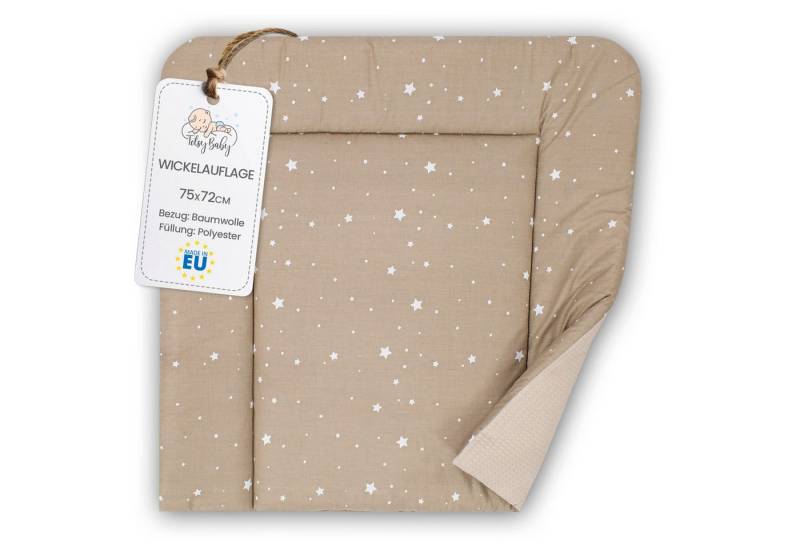 Totsy Baby Wickelauflage Wickelauflage Wickelunterlage Baumwolle 75x72 cm - Weich & Waschbar von Totsy Baby