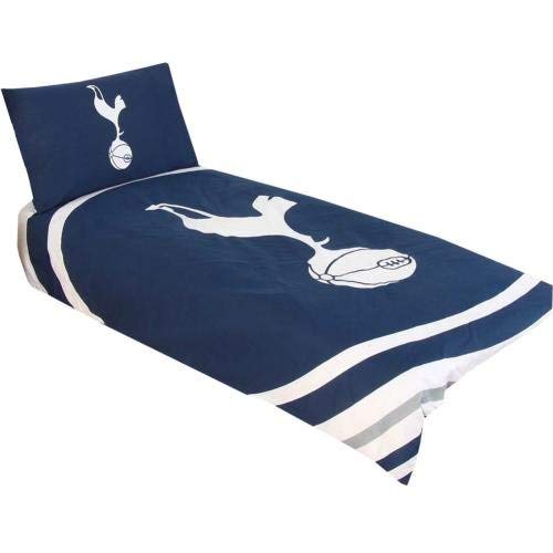 Tottenham Hotspur F.C. Bettwäsche-Set für Einzelbett, offizielles Lizenzprodukt von Tottenham Hotspur