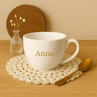 Keramik Espressotasse Personalisiert Mit Namen | Personalisiertes Geschenk Für Kaffeeliebhaber Coffeecup Lieblingstasse von TottoPlotto