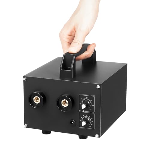 TouSuaRSi 6.7KW Hochleistungs-Handpunktschweißgerät Automatische Schweißgerät 1600A Einstellbar Punktschweißgerät Machine Punktschweißgerät 220V mit Fußschalter Profi Battery Spot Welder von TouSuaRSi