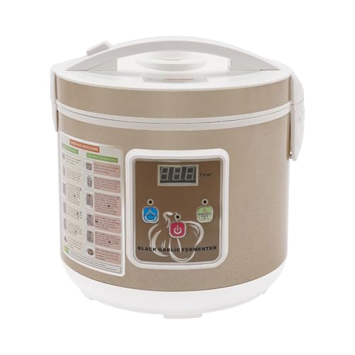 TouSuaRSi 90W Schwarzer Knoblauch Fermenter Automatisch Garlic Fermentationsmaschine Knoblauch Ferment Box Mit Speicherfunktion Hausgemachter Schwarzer Knoblauch Maschine (5L) von TouSuaRSi